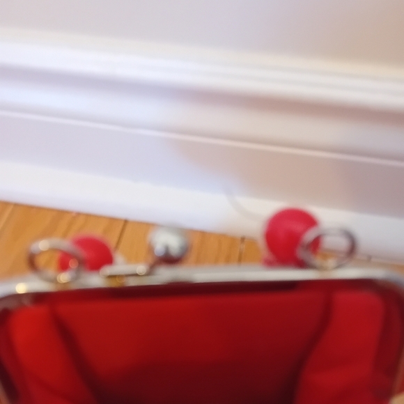 2008 Y2K RARE Kids Disney Paris Minnie Mouse Small‎ Clutch Purse Beaded Strap - Picture 4 of 5